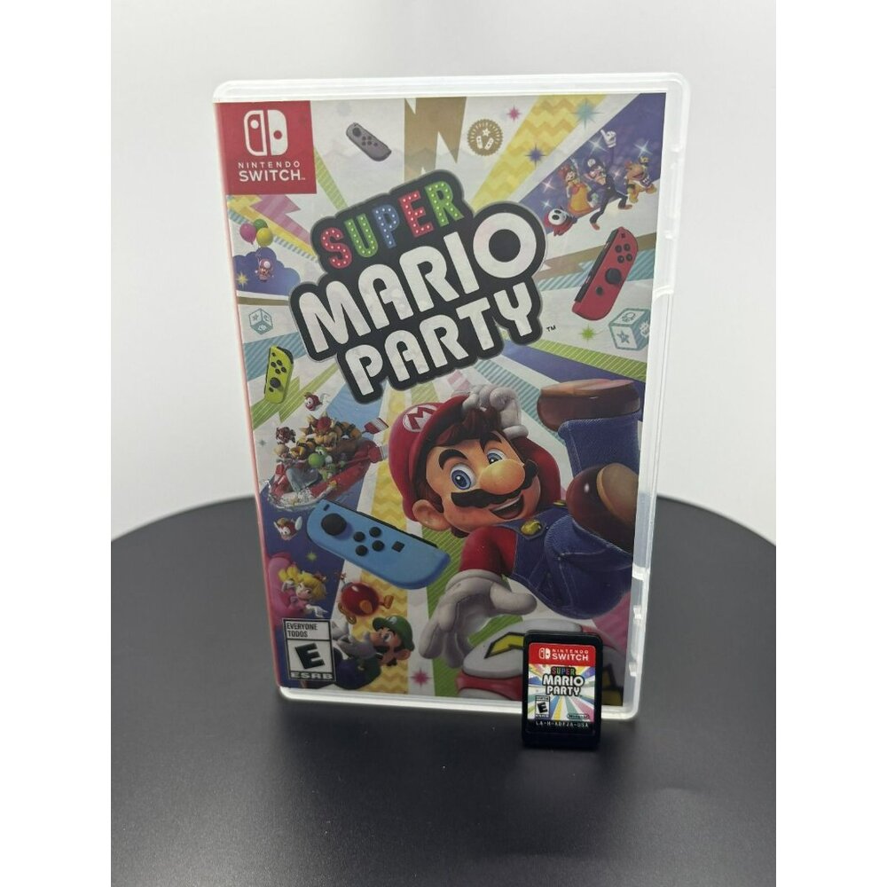 Nintendo Switch Game - Super Mario Party Physical Game Cartridge original Box - Picture 3 of 6